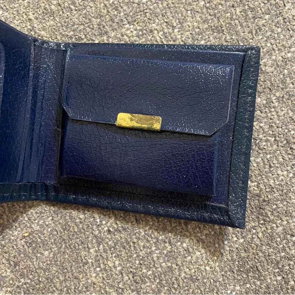 Vintage Boy Scouts Blue Wallet & Coin Pouch